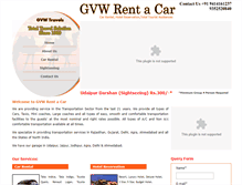 Tablet Screenshot of gvwtravels.com